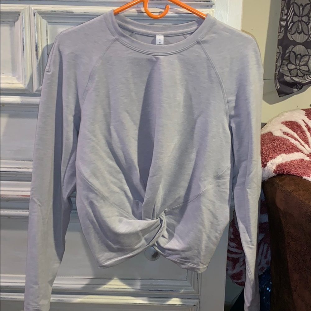 Soft Cropped Lululemon Long Sleeve